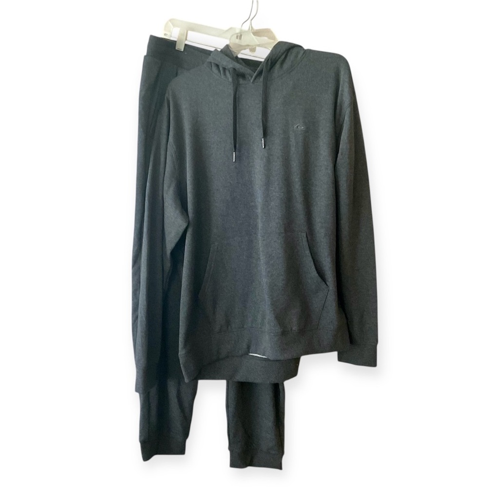 Quiksilver Charcoal Hoodie and matching sweatpants